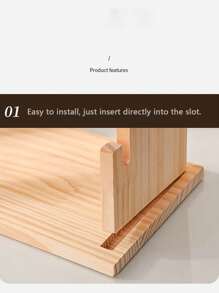 1 pièce Support de porte-clés en bois à plusieurs niveaux, présentoir de bijoux de bureau et organisateur. Organisateur de stockage d'été, cadeau de rentrée scolaire