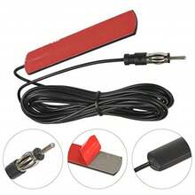 DAB Car Mounted Patch Radio Antenna, FM AM Car Radio Antenna, 4G GSM Car Patch Antenna - Black - View 5