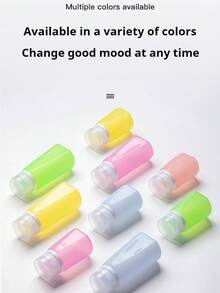 60ml/90ml Flip-Top Squeeze Travel Bottles, Refillable High-End Cosmetic Containers