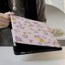 Universelle intelligente Hülle kompatibel mit iPad Air 6/5/4 & iPad 10 (10,9 Zoll) - Kompatibel mit Apple iPad Pro 2024, Air M3/A16 2025, Kompatibel mit Samsung Galaxy Tab S9 FE/S8 Plus/S7/S10 - Ideal für Arbeit, Reisen und Entspannung Zuhause