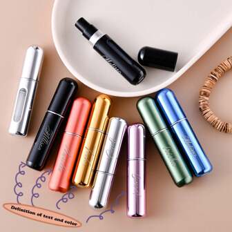 Customized Personalized Perfume Bottles, Exclusive Perfume Bottles, Travel Perfume Refillable Bottles, Portable Perfume Refillable Bottles, Reusable Perfume Refillable Bottles, Small Capacity Customized Perfume Bottles, High Quality Perfume Bottles, Luxury Metal Perfume Bottles, Minimalist Style Perfume Bottles, Gifts For Girlfriend, Birthday, Best Friends, Female Colleagues, Christmas, Thanksgiving, Mother's Day, April Fool's Day, Easter, Valentine's Day, New Year
