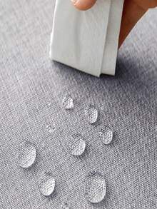 1 件防水、防污厚仿亚麻风格桌旗，粗亚麻农舍波西米亚设计，抗撕裂，耐用桌旗适用于餐厅装饰、厨房装饰、派对、宴会、生日、迎婴派对、婚礼、野餐、户外聚会、庭院布置 - 淺灰色 - 查看 3