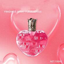 100ml 心形空气清新剂，度假必备，夏季空气清新剂，持久家居香氛，可爱的心形设计，非常适合女孩礼物、婚礼礼物、派对礼物、情侣礼物，适合室内外使用、浴室和汽车内饰，去除异味，增强香味，让您享受嗅觉