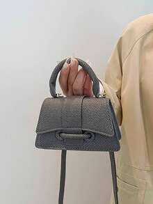 Fashion Personalized Small Square Bag, Customized Monogram Crossbody Bag, Exquisite Casual Ladies Storage Bag, Holiday Wedding Campus Gift - Multicolor - View 14