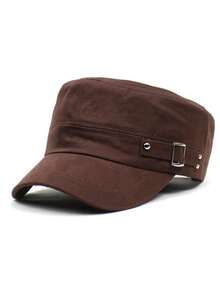 1顶男女通用复古水洗印花棒球帽，卡车帽，休闲户外，徒步旅行，假日服饰 - Z - 查看 2