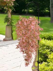 1PC/2PCS Artificial Suspension Plant Pink Series Plants Suitable For Wall Home Living Room Indoor And Outdoor Decoration