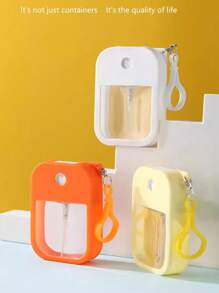 ​Travel Sub Packaging Bags Sub Packaging Bottles, Cosmetics Lotion Bath Gel Shampoo Sample Portable Small Facial Cleanser Disposable Sub Packaging Bottles, Card Type Alcohol Spray Disinfection Bottle, Ins Style Makeup Water Travel Portable Card Spray Bottle Back To School