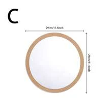 1 Piece Whimsical Cloud-Shaped Acrylic Mirror-Cartoon Style Decorative Wall Hanging, Kindergarten And Nursery-Dense Plate Frame, Easy To Install And Fun In Design