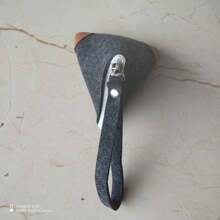 Creative Felt Coin Purse Simple Solid Color Felt Dumpling Shaped Coin Pouch For Women Wallet Mini Wallet Purse Wallet Coin Wallet Wallet Travel Wallet - Multicolor - View 9