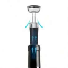 Automatic Electric Wine Opener And Decanter - Fast Smart Red Wine Bottle Opener & Dispenser. One-Touch Operation To Automatically Open And Pour Wine, With Built-In Decanting. Can Open Over 30 Bottles On A Single Full Charge.