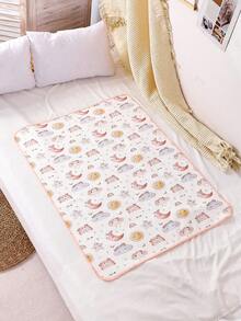 1PC S/M/L Size Sun Pattern Portable Diaper Changing Mat,Waterproof Baby Changing Pad - Multicolor - View 13