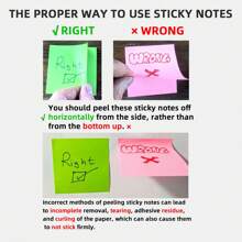 4pcs/Set Cute Bee Design 3x3 Inch Memo Pad, Adorable Cartoon Sticky Notes With Strong Adhesive, Reusable Tearable Pads For Journal, Planner, Office, School, Home, Stationery Gift,School Supplies,Back To School