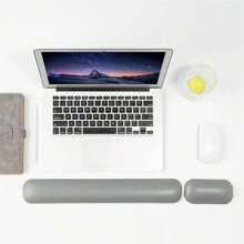 Support de poignet Tapis de repose-poignet de souris en PU mignon avec gel, repose-poignet ergonomique doux, soulage la douleur à la main avec une base antidérapante. Convient pour le bureau, l'ordinateur domestique, l'ordinateur portable, la souris et le clavier