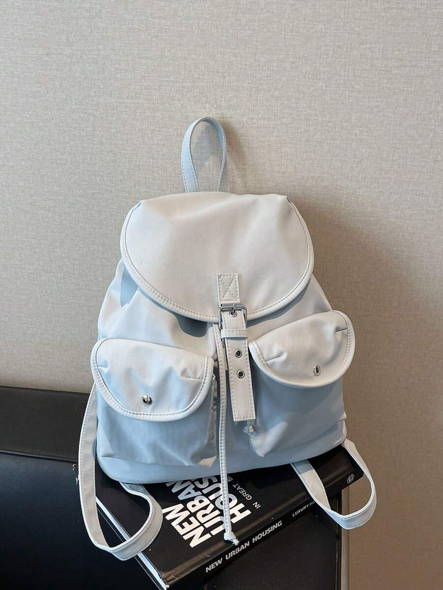 2025 New Style Large Capacity Fashion Multifunction Travel Backpack, Casual Student Backpack - Blue - View 1