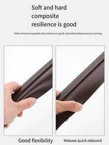 2 Peças Fita Adesiva de Vedação para Parte Inferior da Porta, Batente de Porta Anti-Ruído e Anti-Roubo, Preenchedor de Lacuna para Portas e Janelas, Adesivos Decorativos à Prova de Intempéries para Decoração de Parede do Quarto, Decoração de Parede da Sala de Estar, Papel de Parede, Adesivos de Parede, Decorações de Festa, Decoração da Sala de Estar, Decoração do Quarto, Decoração do Escritório, Itens de Decoração Doméstica