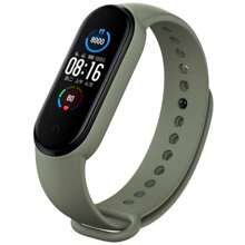 Cinturino per Mi Band 6 5 4 3 7, bracciale sportivo in silicone, cinturino sostituibile morbido per accessori per cinturino Mi Band 7 5 4