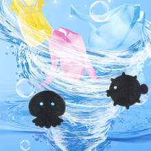 Atrapador de pelos para lavadora, para mascotas. Atrapa el pelo de perro en la lavadora. Es suave, flexible y fácil de atrapar el pelo, se usa para quitar el pelo de la ropa. Perfecto para la temporada de graduación y regreso a clases. - Multicolor - Ver 3