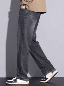 Boys & Teens' Casual Straight Leg Jeans
