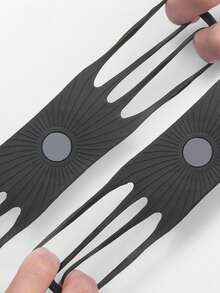 3/1pc Baby Stroller Phone Holder, Stretchable Silicone Material Phone Holder, Fits Phones Up To 15.5cm/6.1in Long, 7.5cm/2.95in Wide, 360° Rotatable, Suitable For Baby Stroller, Bicycle Phone Holder - Black - View 7