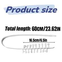 3pcs Washing Machine Cleaning Brush Set - Includes Drum Brush, Dryer Vent Brush, And Long Handle Brush For Deep Cleaning Washing Machine Drum, Also Suitable For Bathroom, Shower, Toilet And Kitchen Crevices