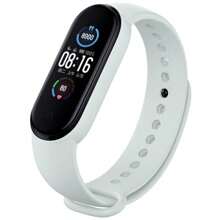 Cinturino per Mi Band 6 5 4 3 7, bracciale sportivo in silicone, cinturino sostituibile morbido per accessori per cinturino Mi Band 7 5 4