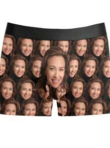 Personalized Boxers For Men – Customized Long Underwear With Face Photo, Funny And Unique Custom Face Boxer Briefs – Ideal Gifts For Boyfriend, Husband, Or Him – Cute, Colorful, Adorable, Novelty Underwear For Valentine's Day, Birthday, Anniversary, Christmas, Or Holiday,Dawg,Colorful,Cute,Adorable,Contracted,Funny,Custom,Unique,Customized,Personalized,Ideal Gifts For Him,Ideal Gifts For Her,Boyfriend,Girlfriend,Family,Friends,Her