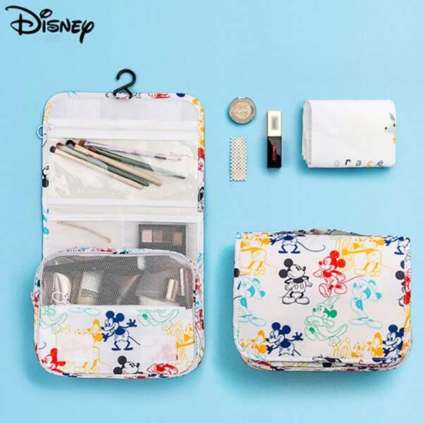 Disney Disney's New Large-Capacity Cosmetic Bag For Boys And Girls Multifunctional Travel Portable Storage Bag Wash Bag