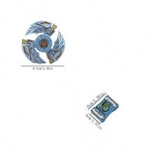 3-Blatt Fingerspitzenspinner Spielzeug - Kreisförmiges Exoskelett drehendes Stresslinderungsspinner, aus Plastik gefertigt, geeignet für Spinner Enthusiasten/Geburtstagsgeschenke