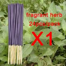 22 cm/8,66 cala Czyste bambusowe kadzidełka, niski popiół, 24 szt./opakowanie, 12 różnych zapachów, odpowiednie do domu, hotelu, pokoju, długotrwały zapach eliminujący nieprzyjemny zapach i oczyszczający powietrze