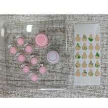 1 Set Soft Colorful Button Stickers + Joystick Cap Cover Set, Non-Slip, Compatible With Switch/Switch OLED Controller - Multicolor - View 8