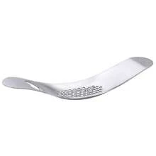Kitchen Tools Stainless Steel Curved Manual Garlic Press Garlic Puree 2-In-1 Bottle Opener Garlic Puree Press