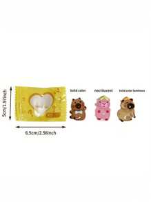 Sanrio 20/50pcs Cute Capybara Surprise Bag - Capybara Surprise Lucky Gift Box, Capybara Themed, Individually Wrapped Surprises, Holiday Party Favors, Birthday And Holiday Gifts, Party Surprises (Random)