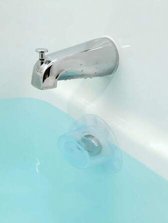 1 pezzo Copertura per scarico vasca da bagno, copertura per scarico di troppopieno, copertura per scarico regolabile per vasca da bagno, impedisce il trabocco d'acqua, adatto per il bagno a immersione