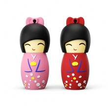 Biyetimi Pen Drive 128GB süßer schwarzer Kätzchen Datenspeicher USB-Stick, 64GB 2.0 Cartoon Welpen Pen Drive, 32GB USB-Stick 64GB Geschenk für Mädchen USB