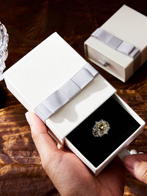 Joyero para mujeres - Organizador forrado de terciopelo elegante, con espejo y estuche de viaje, para guardar anillos, aretes, collares - Regalo perfecto para mamá, cumpleaños, boda, aniversario