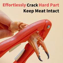 4pcs Portable And Detachable Crab Dismantling Tool - Multicolor - View 5