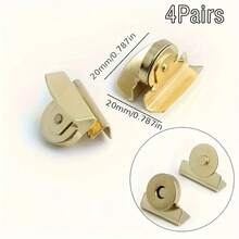 1/2/4 对金属磁性按扣包袋配件，强力磁铁隐形按扣