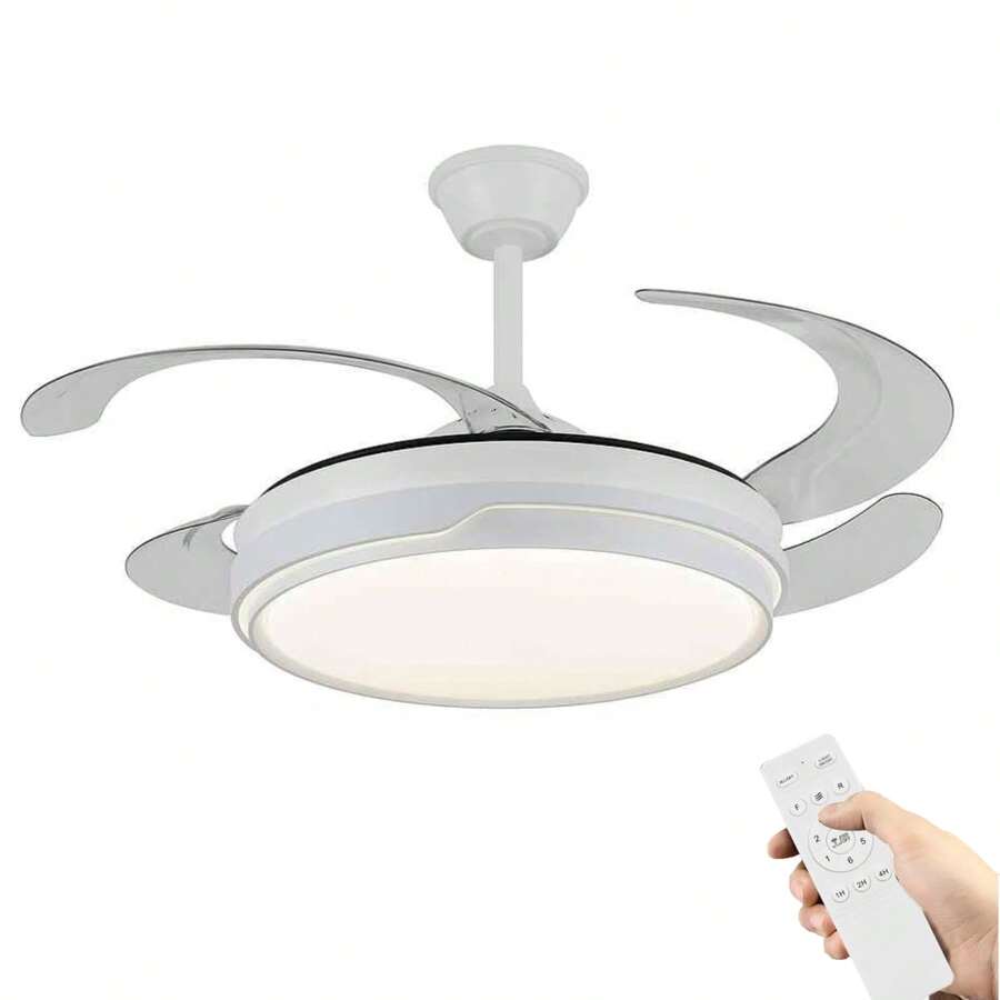 Ceiling Fan - White - View 1