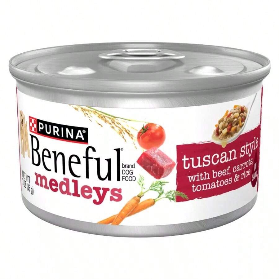 Beneful Medleys Rice, Beef And Carrot Flavor Wet Dog Food - 3oz - 1 - View 1