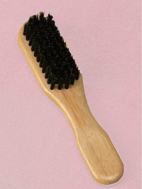 Large Boar Hair Brush For Straightening Hair Comb
