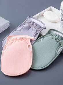 1pc Reusable Face Exfoliating Gloves, Deep Cleansing Exfoliating Gloves, Not Irritating Skin, Multipurpose For Face Exfoliation, Face Scrubbing And Body Cleaning, Exfoliating Scrub Gloves, Face Scrub Or Dry Skin Remover