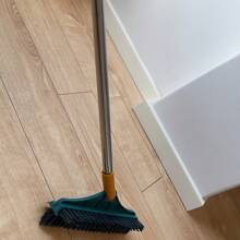 1 Household Bathroom Brush, Floor Cleaning Brush, Floor Brush, V-Shaped Scraper Floor Brush, Bathroom And Bathroom Sweeping Floor Broom Magic Broom
