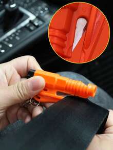 2pcs Safety Hammer Emergency Escape Tool, Seatbelt Cutter & Window Breaker - Multicolor - View 3