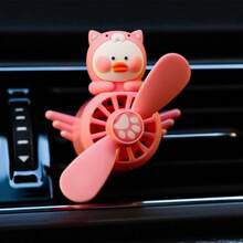 Car Decoration Incense Dispenser Pilot Rotating Propeller Air Outlet Car Ornaments Cartoon Cute Accessories