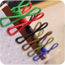 10 Pieces Of Windproof Multi-Purpose Metal Clips - Anti Slip, Strong Grip, Diverse Colors, Food Bag Sealing Clip, Drying Rack