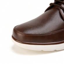 1 pereche de pantofi formali pentru bărbați, ocazional, cu șireturi, de culoare uni, pentru petreceri și nuntă, pantofi de afaceri, confortabili, simpli și versatili, pentru toate anotimpurile