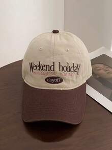 Baseball Cap. Soft Top Couple Baseball Cap - A - View 14