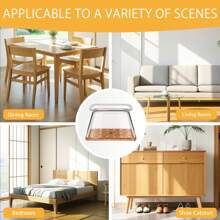 8/16pcs Chair Leg Floor Protectors, Silicone Felt Chair Leg Caps Cover Furniture Pads For Hardwood Floors, Furniture Sliders For Chair Legs