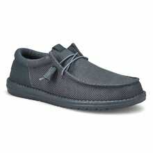 HEYDUDE Hey Dude Wally Funk Mono 40011-1RU Men's Dark Slate Slip On Casual Shoes NR9891 - Grey - View 1