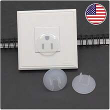 10/20/30pcs Baby Outlet Plug Covers Clear Child Proof Electrical Protector Caps EU Power Socket Electrical Outlet Kids Child Plug Plug Protective Cover Plug Protection - Multicolor - View 4